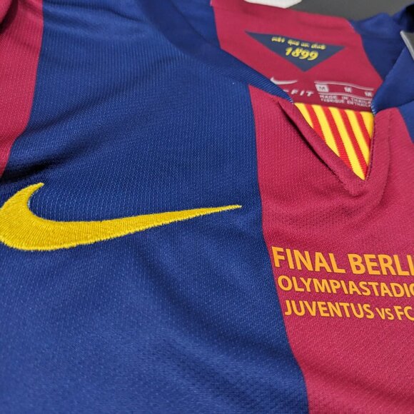 Neymar JR Barcelona 2014/15 Champions League Nike Retro Jersey - Picture 6 of 14